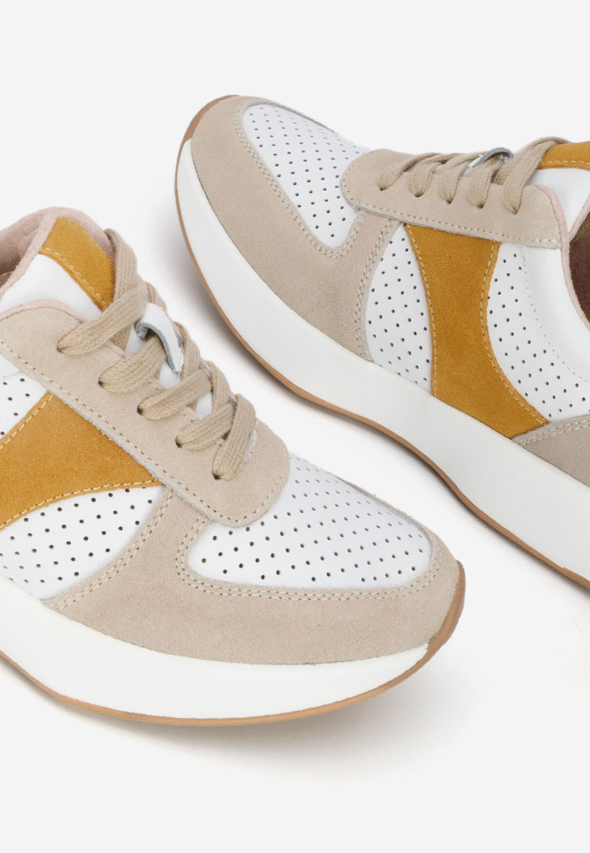 Białe sneakersy damskie Attila V4