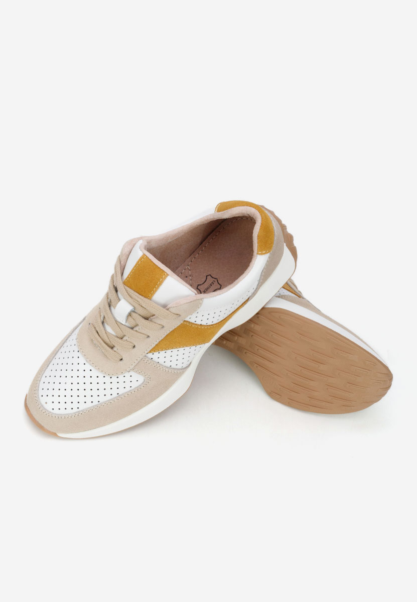 Białe sneakersy damskie Attila V4