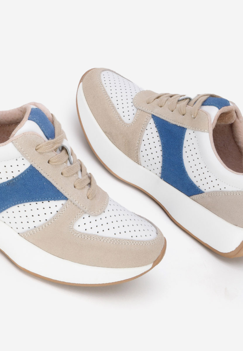 Białe sneakersy damskie Attila