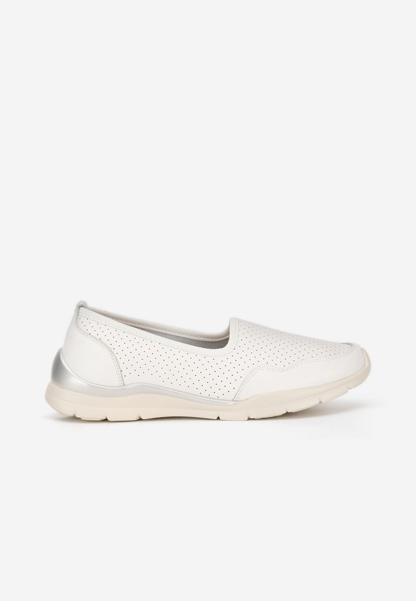 Białe półbuty damskie Katana