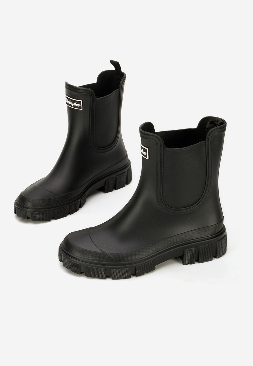 Czarne kalosze Aimeea