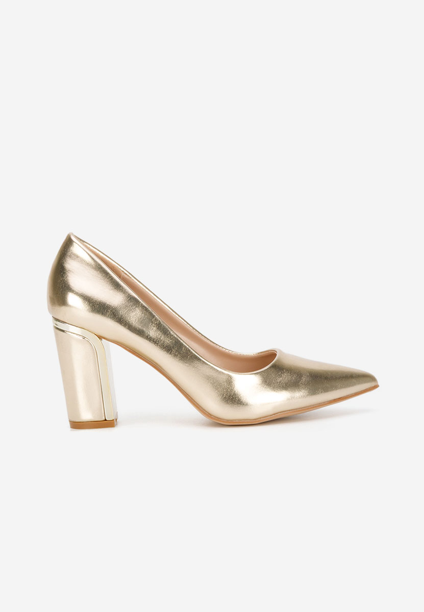 Złote czółenka na słupku Geoana