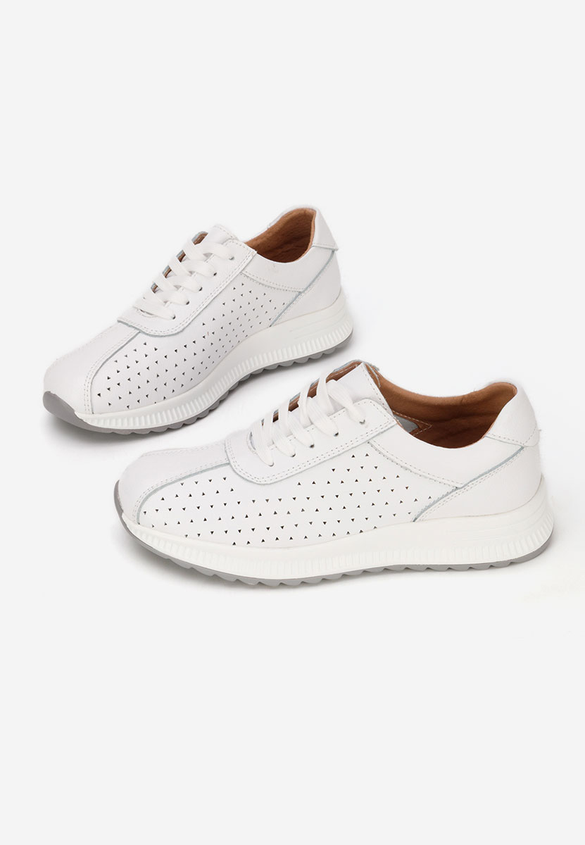 Białe sneakersy damskie Aspasia