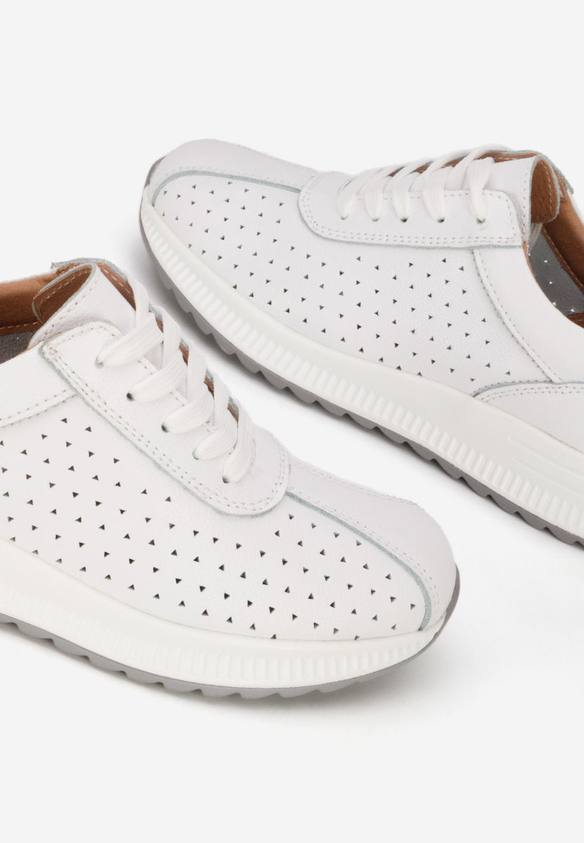 Białe sneakersy damskie Aspasia