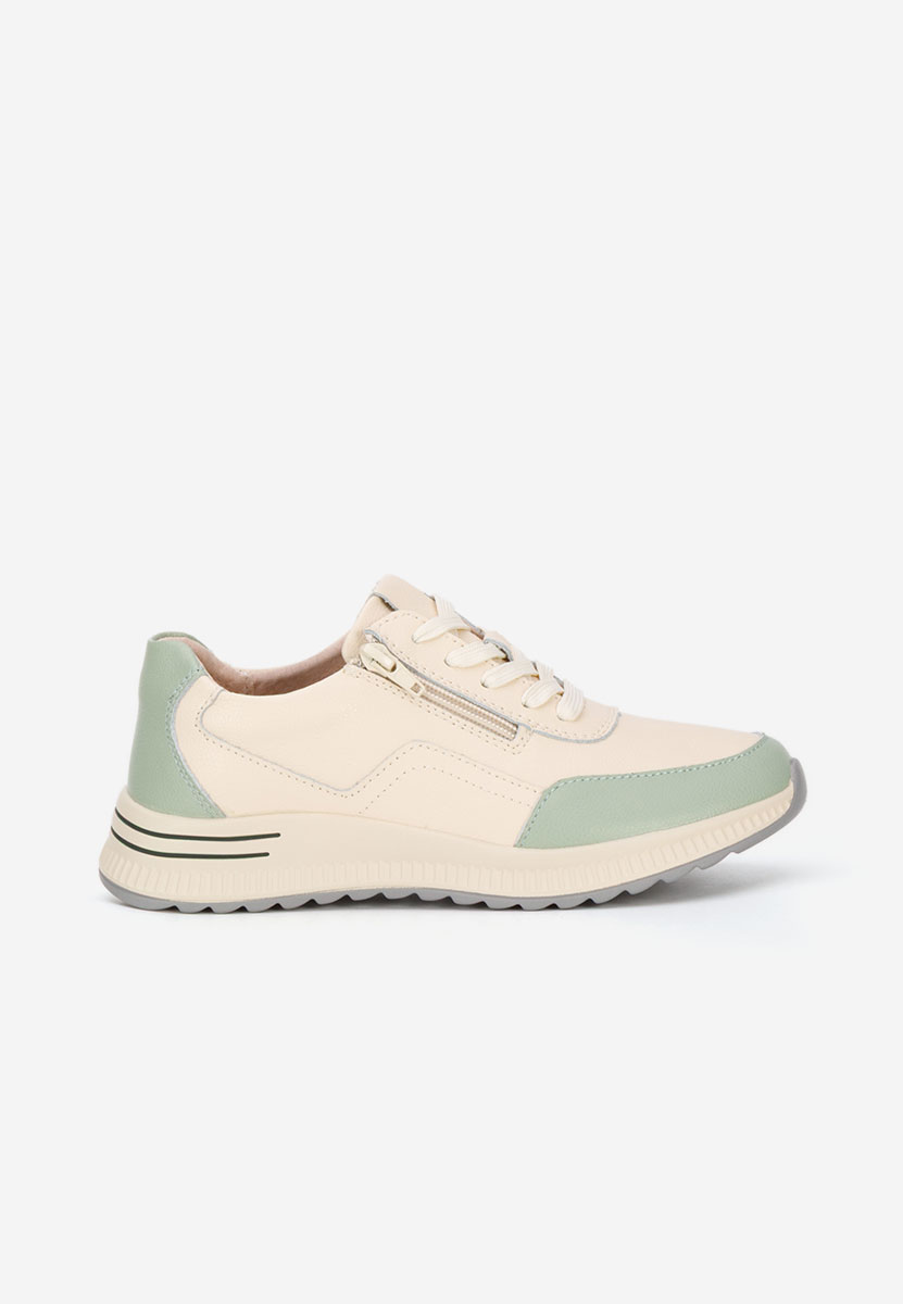 Beżowe sneakersy damskie Brella V2