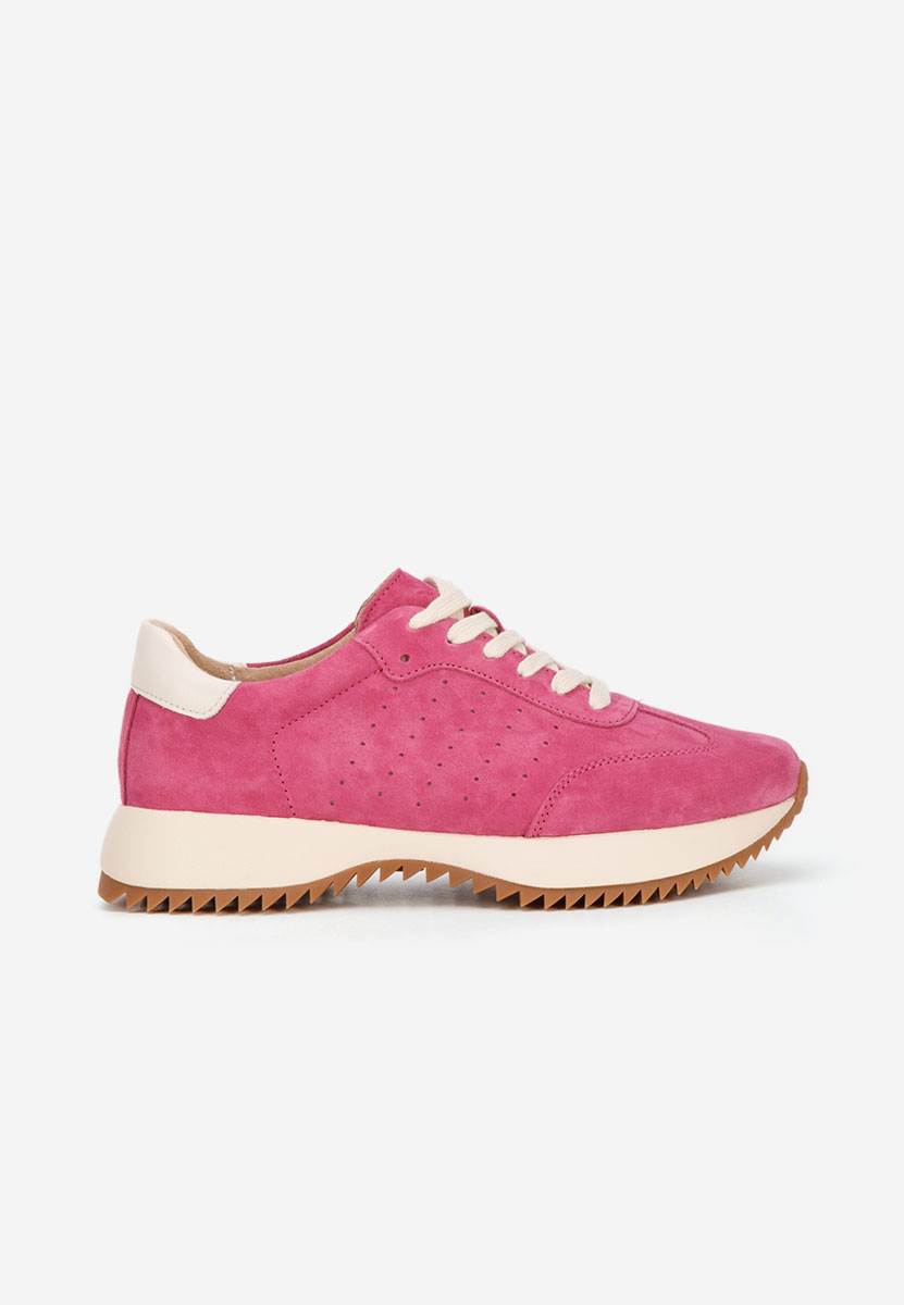 Fuksjowe sneakersy damskie Yasminia