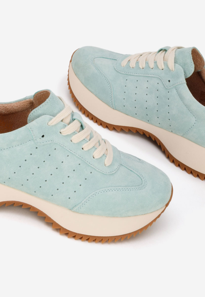 Niebieskie sneakersy damskie Yasminia