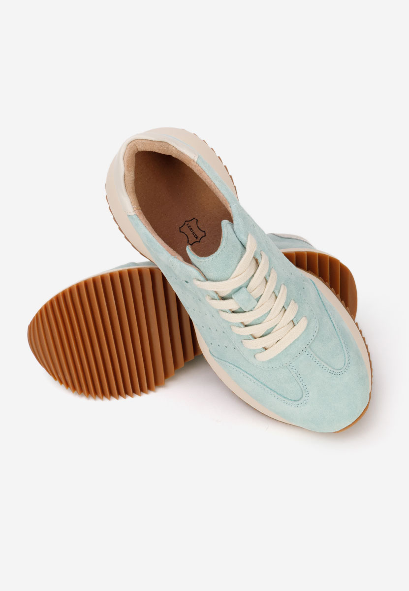 Niebieskie sneakersy damskie Yasminia