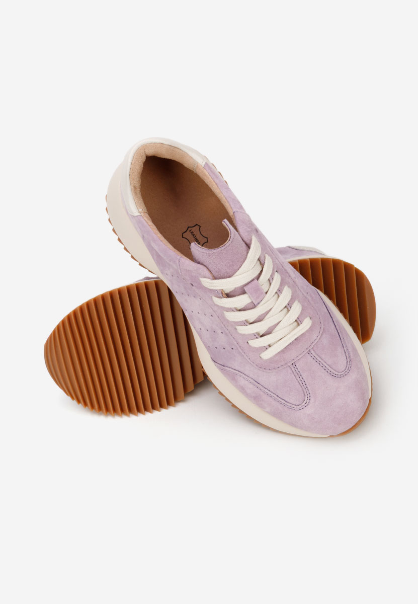 Fioletowe sneakersy damskie Yasminia