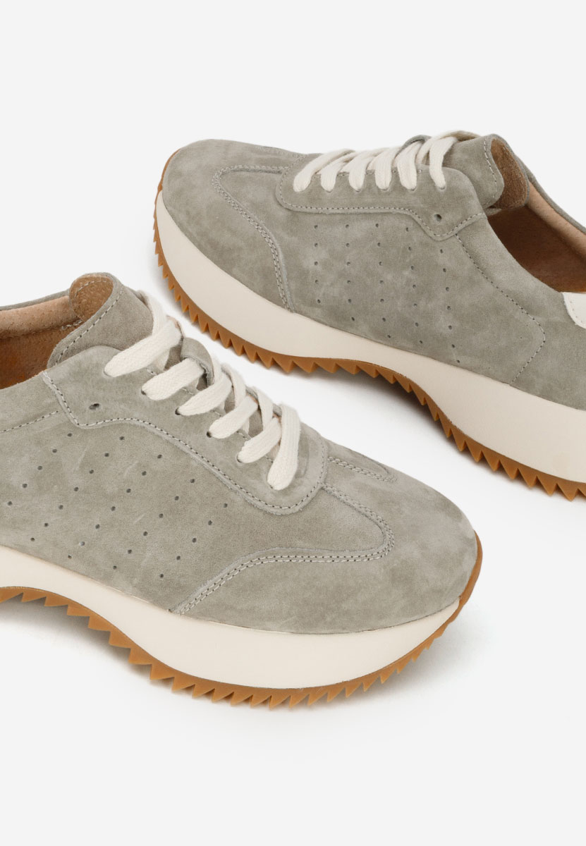 Szare sneakersy damskie Yasminia