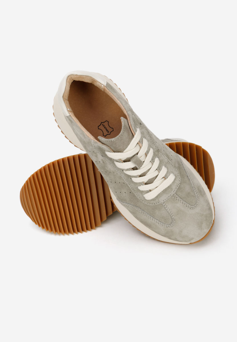 Szare sneakersy damskie Yasminia