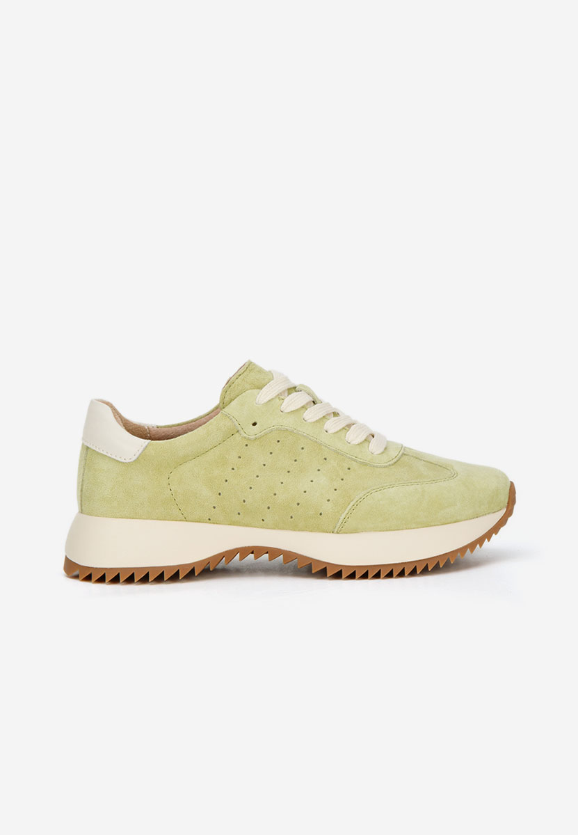 Zielone sneakersy damskie Yasminia