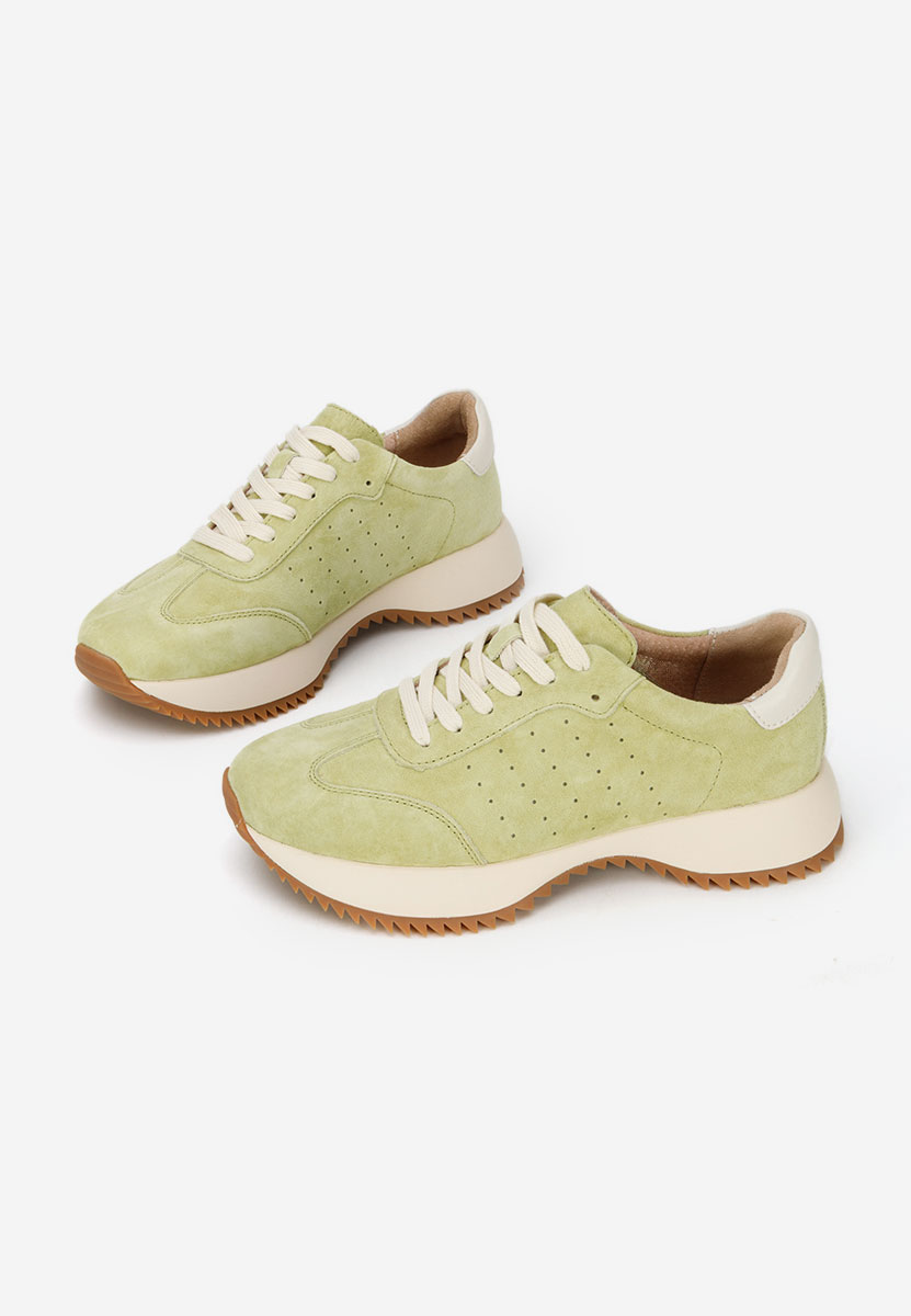 Zielone sneakersy damskie Yasminia