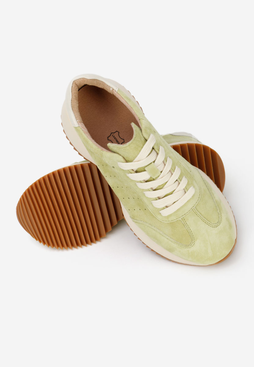 Zielone sneakersy damskie Yasminia