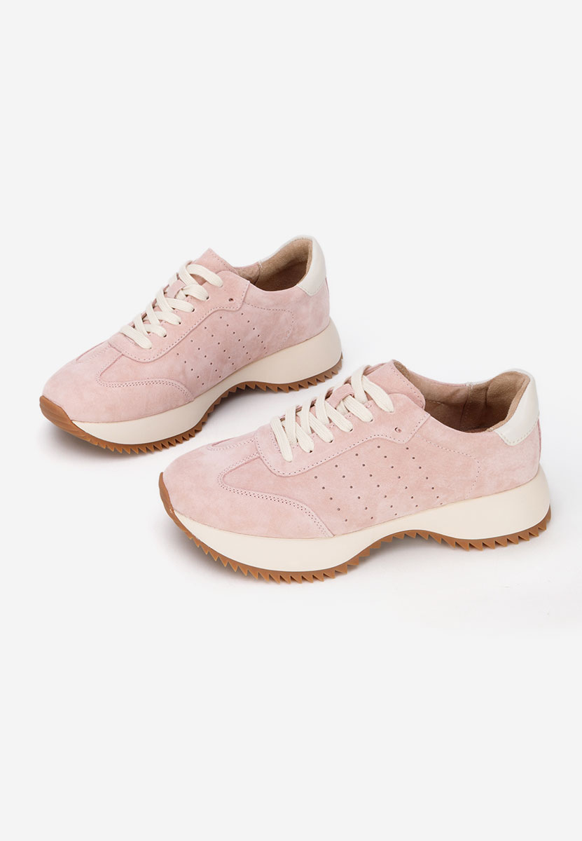 Różowe sneakersy damskie Yasminia
