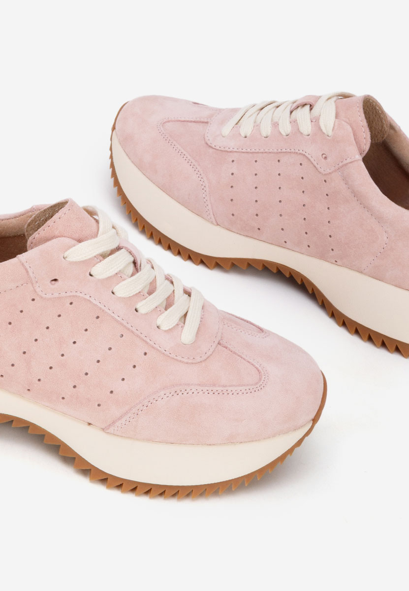 Różowe sneakersy damskie Yasminia