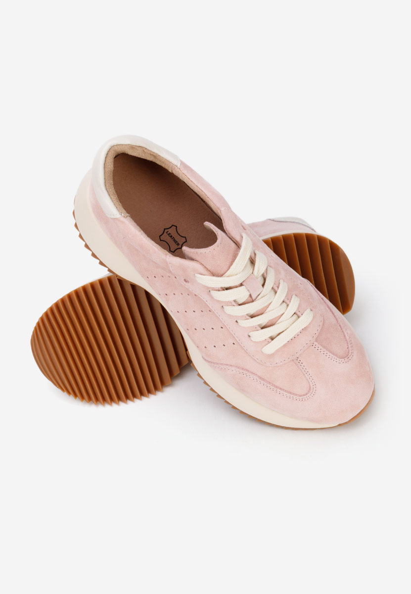 Różowe sneakersy damskie Yasminia