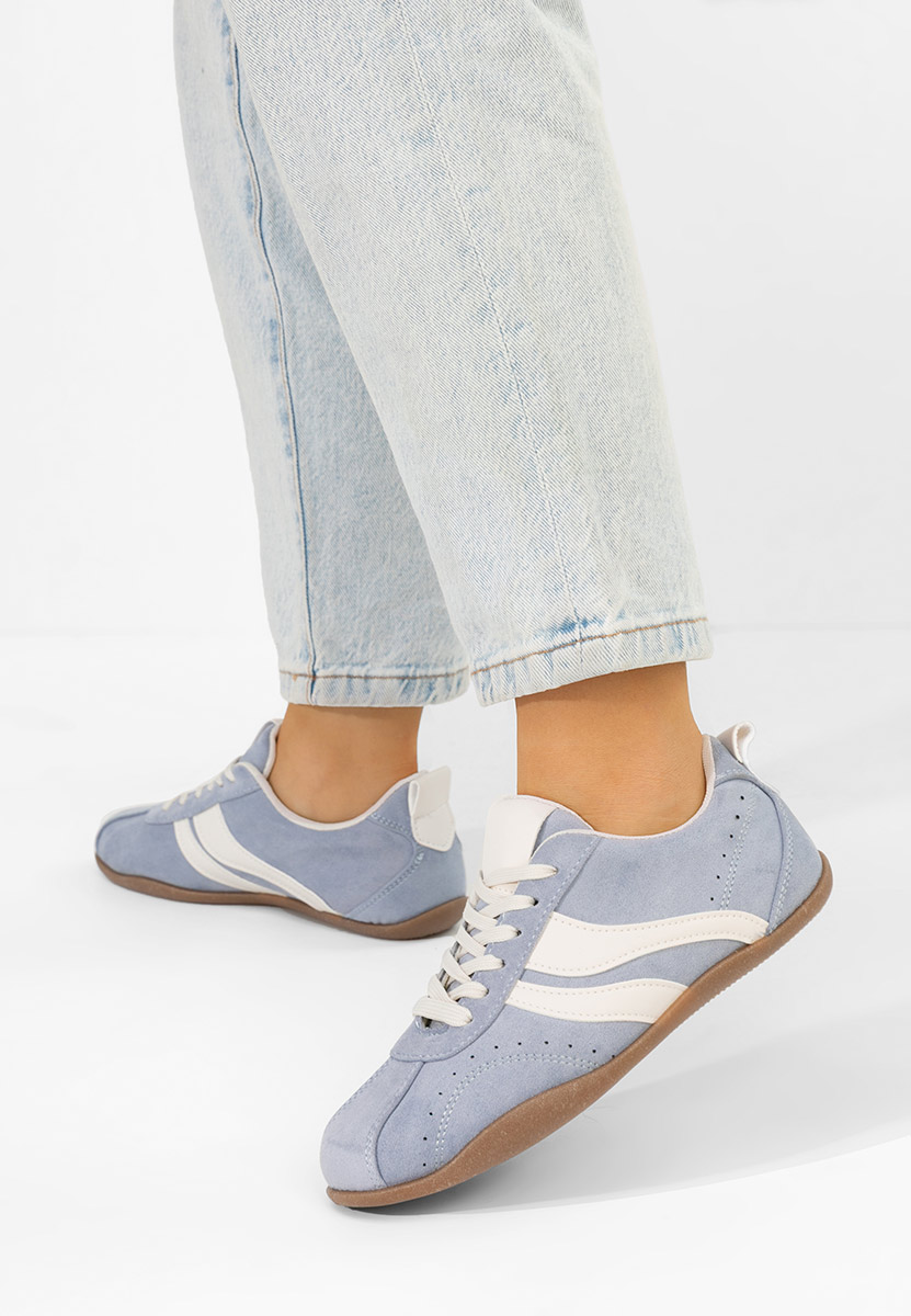 Niebieskie sneakersy damskie Reissa