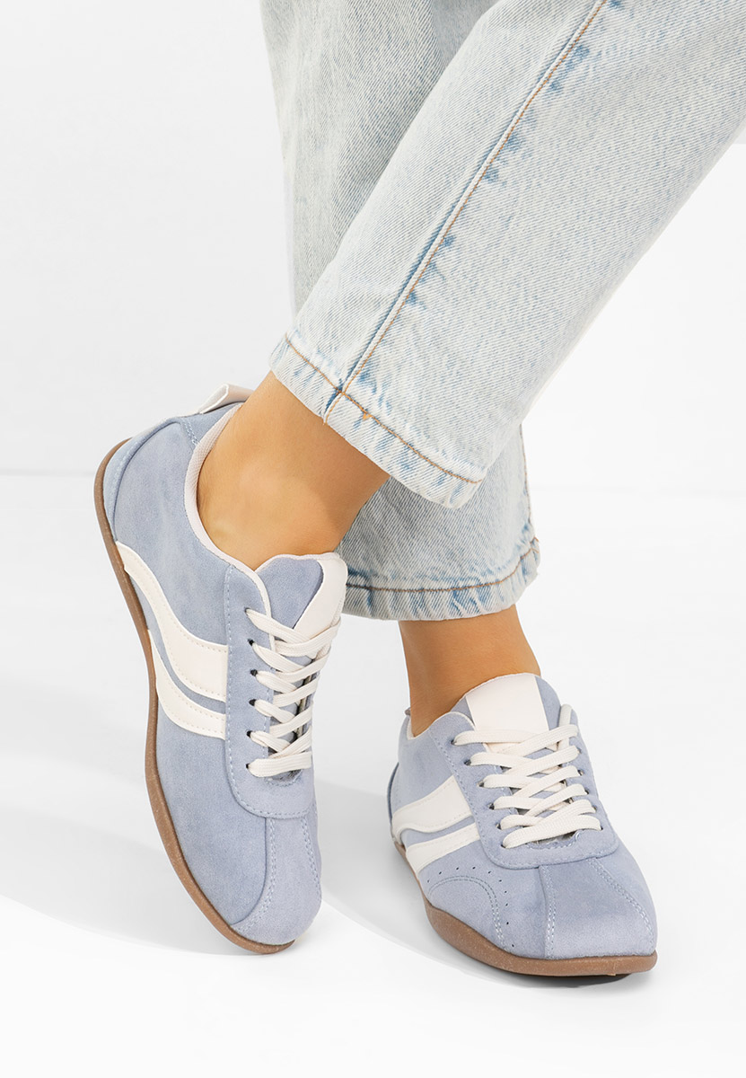 Niebieskie sneakersy damskie Reissa