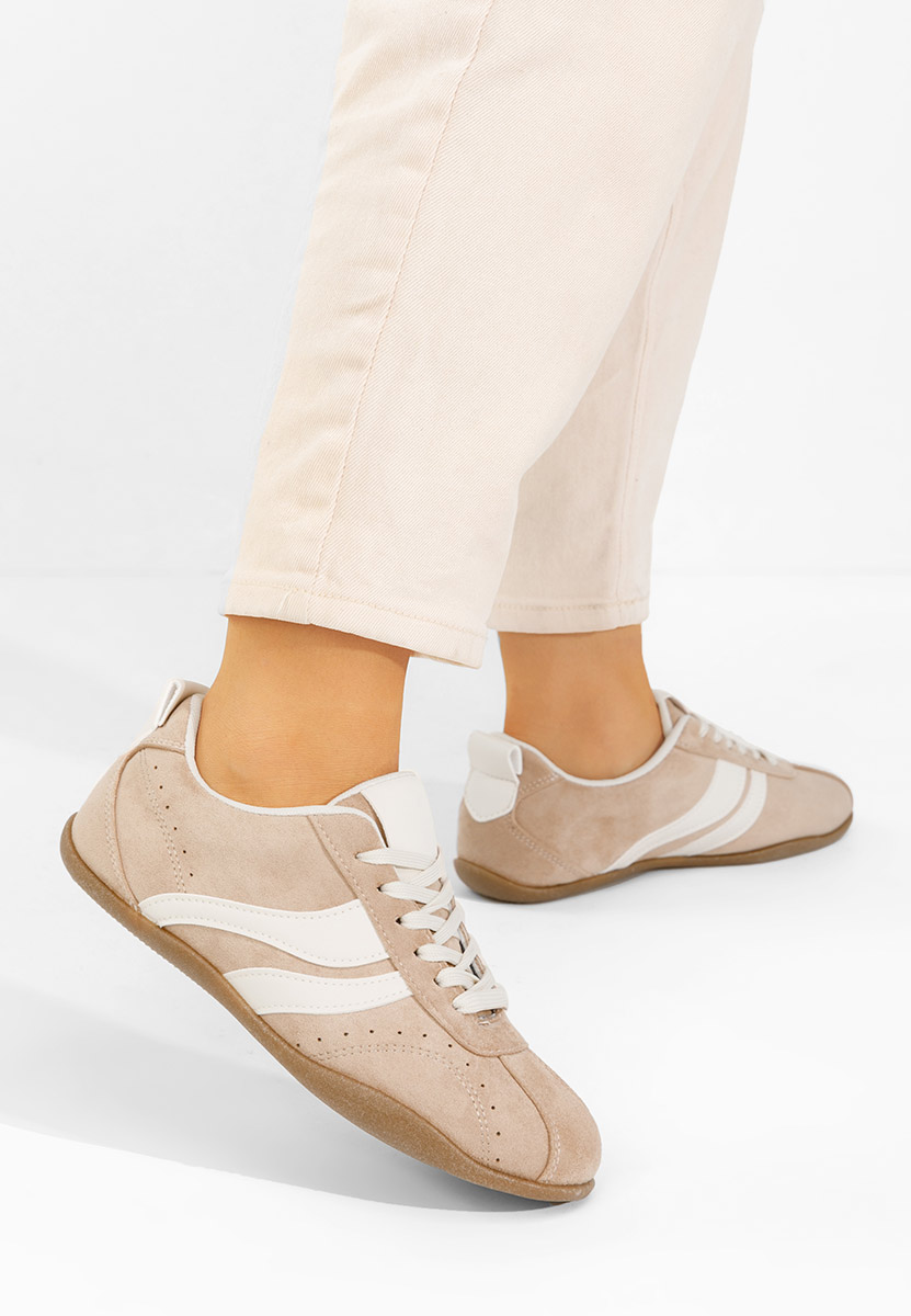 Khaki sneakersy damskie Reissa