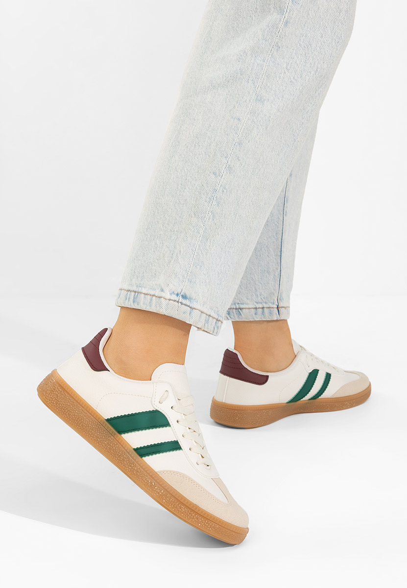 Białe sneakersy damskie Azurea V2