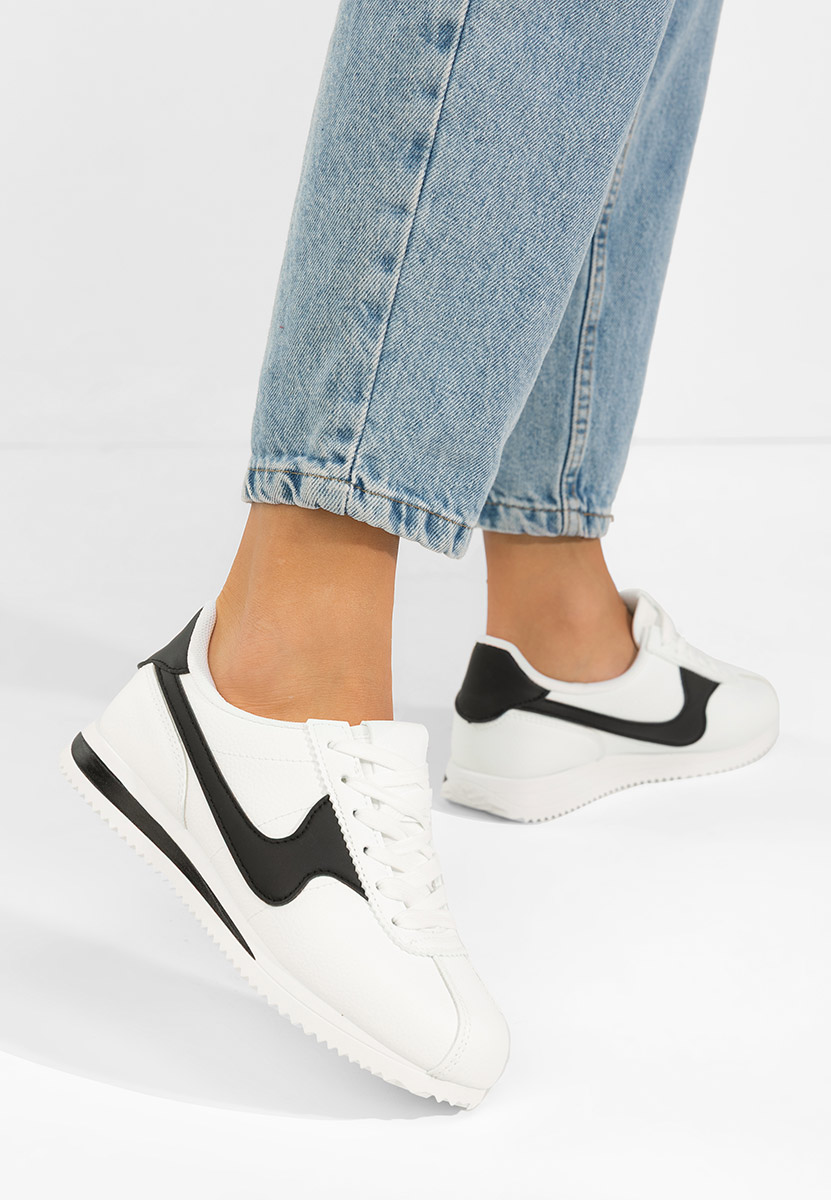 Białe sneakersy damskie Adiania