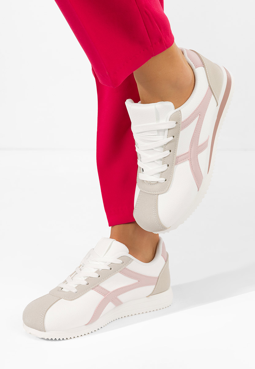 Białe sneakersy damskie Aliesa V2