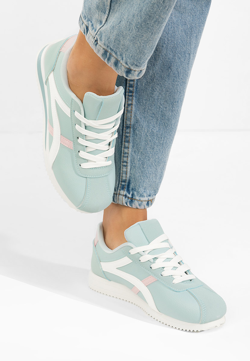 Niebieskie sneakersy damskie Aliesa