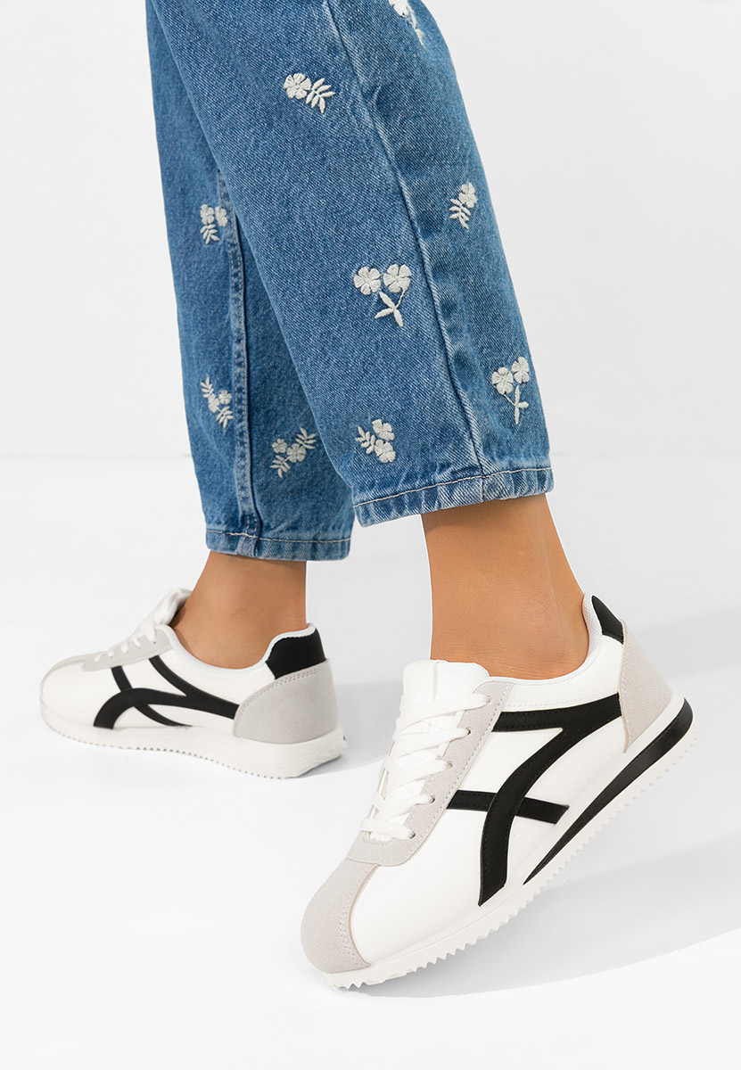 Białe sneakersy damskie Aliesa