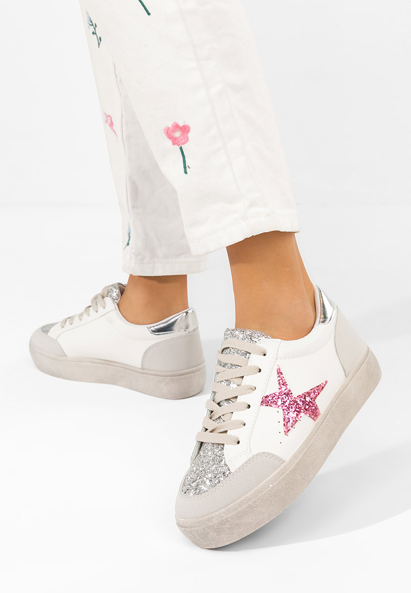 Białe sneakersy damskie Steliama V2