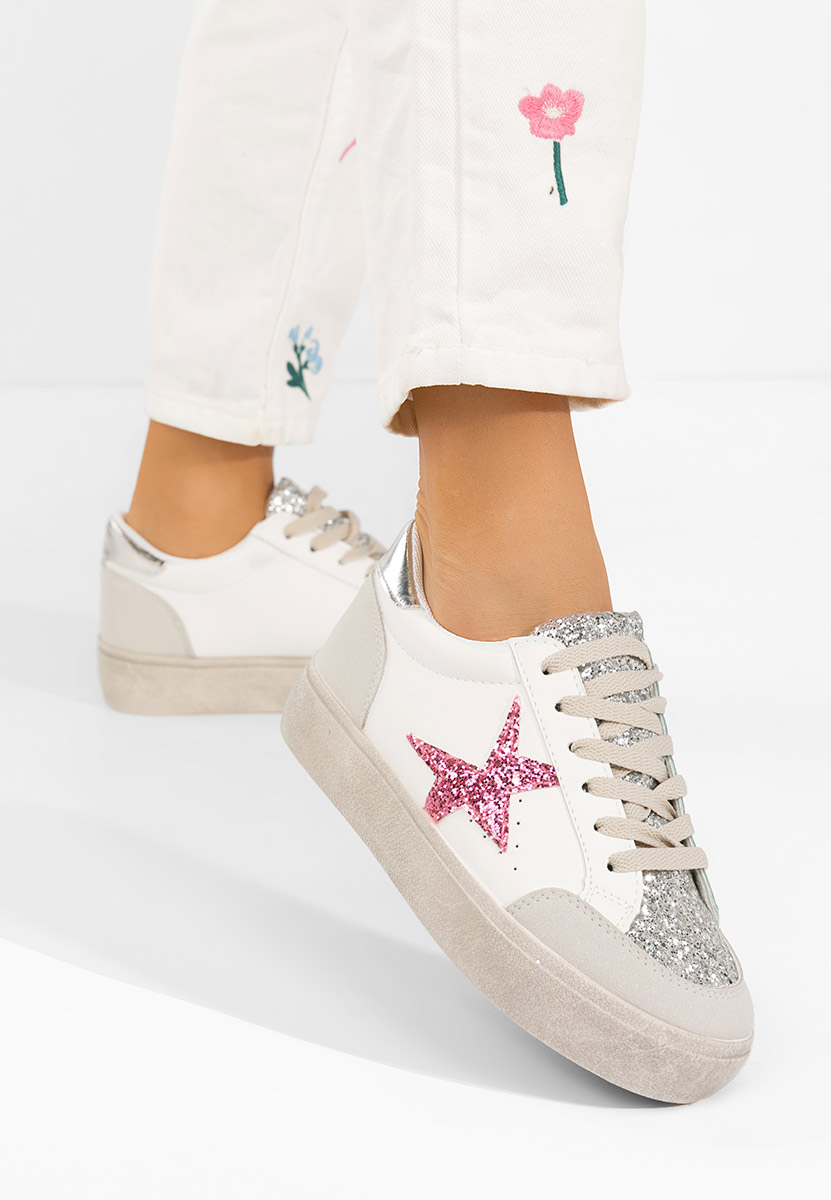 Białe sneakersy damskie Steliama V2