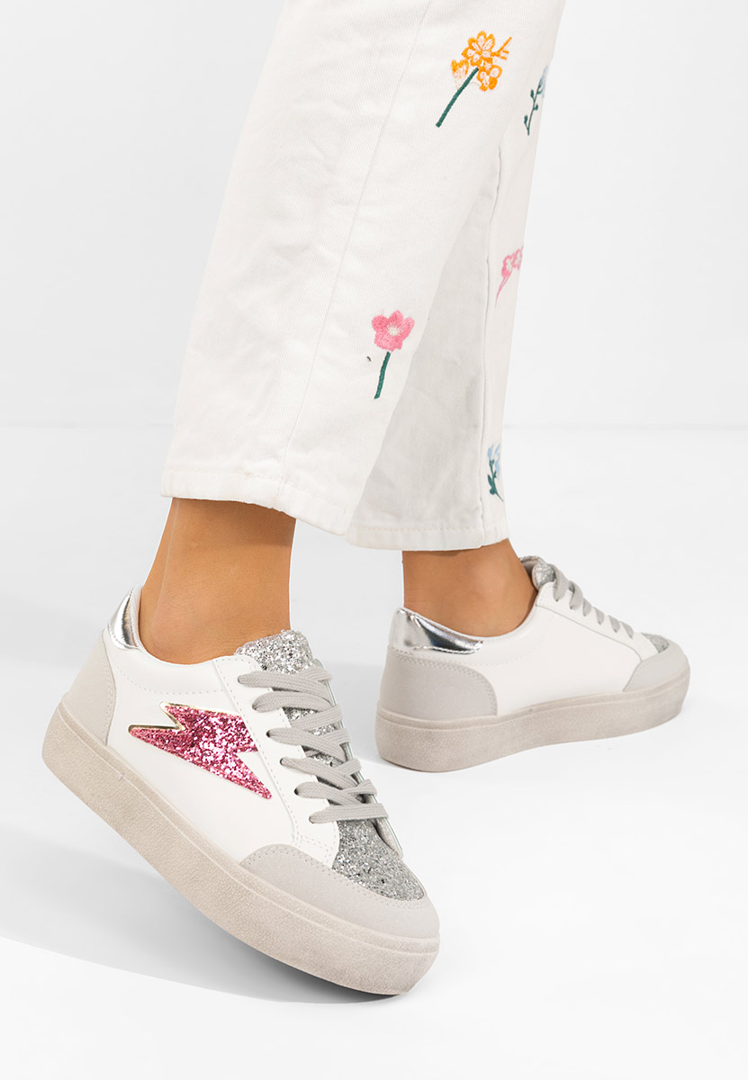 Białe sneakersy damskie Aurellia V3