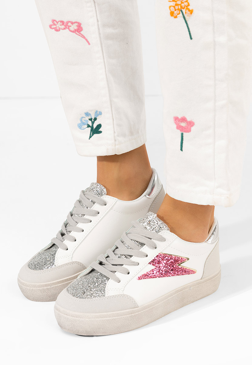 Białe sneakersy damskie Aurellia V3