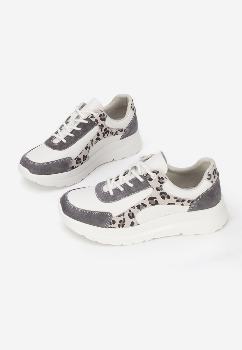 Białe sneakersy damskie Arkania