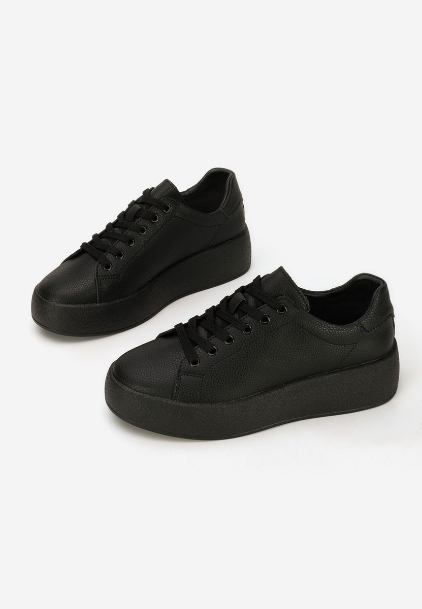 Czarne sneakersy damskie Calypso