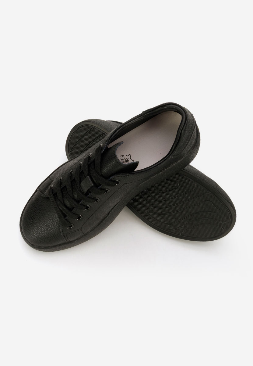Czarne sneakersy damskie Calypso