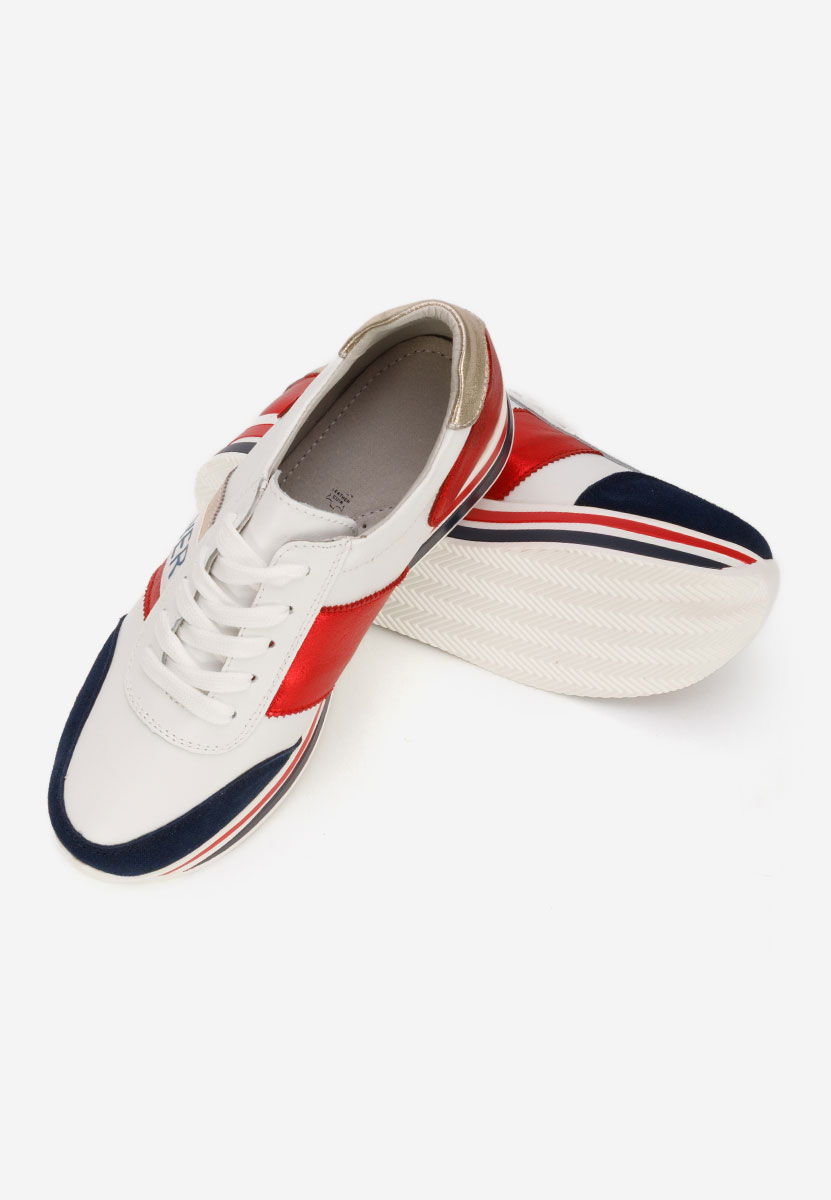 Wielokolorowy sneakersy na platformie Francisca