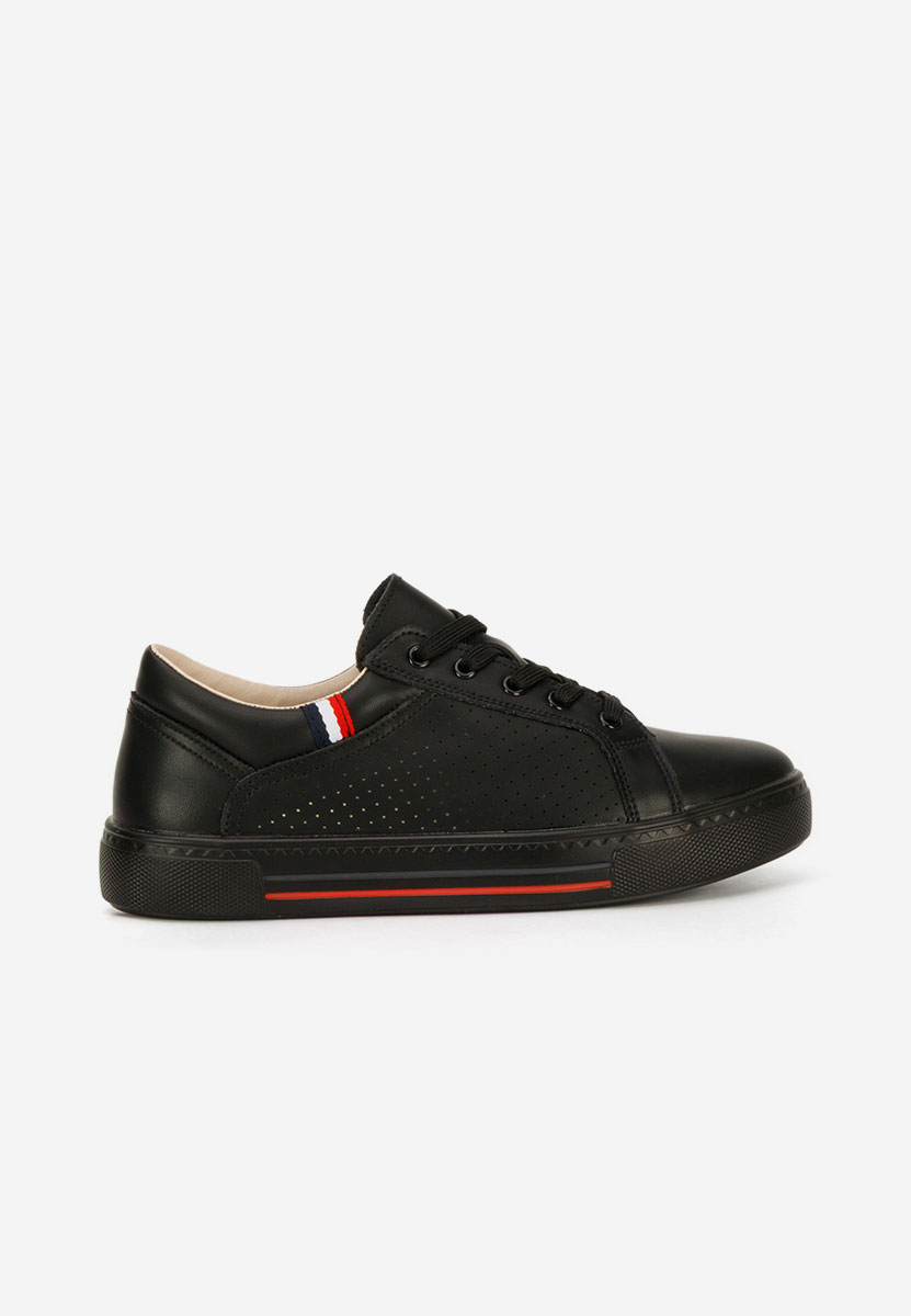 Czarne sneakersy damskie Timina