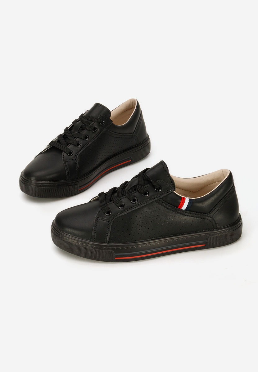 Czarne sneakersy damskie Timina