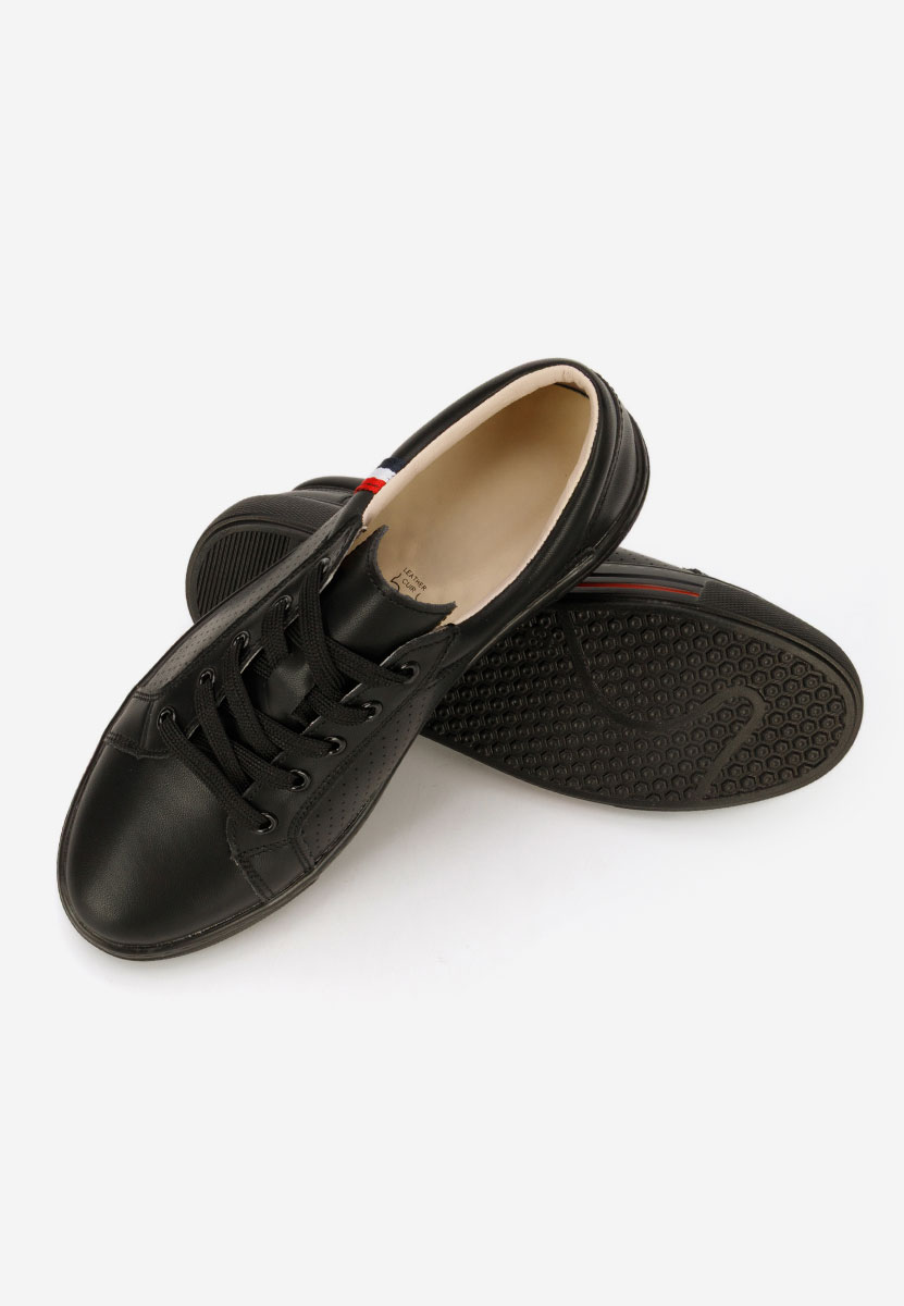 Czarne sneakersy damskie Timina