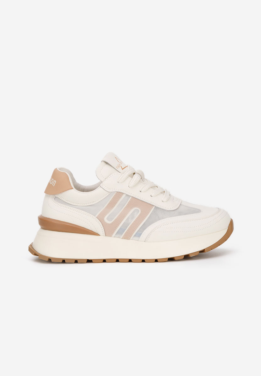 Beżowe sneakersy damskie Vladia