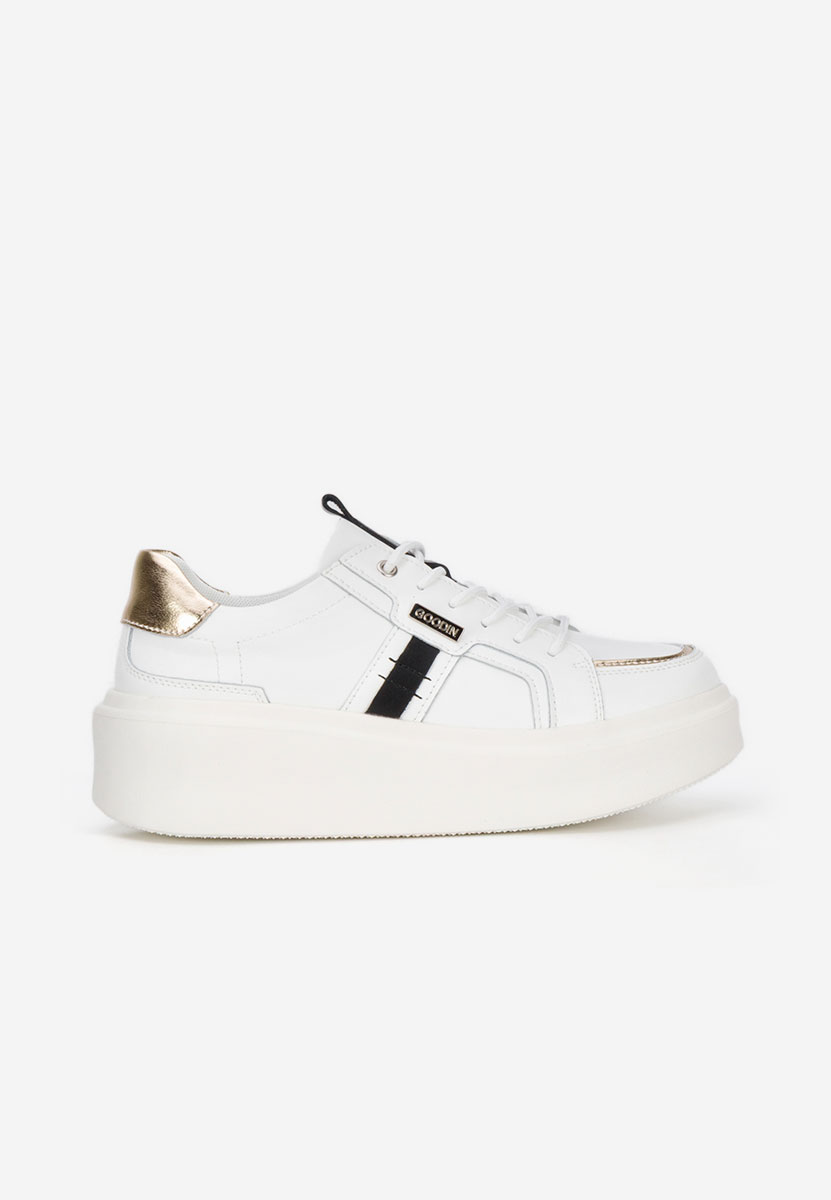 Białe sneakersy damskie Angeliana