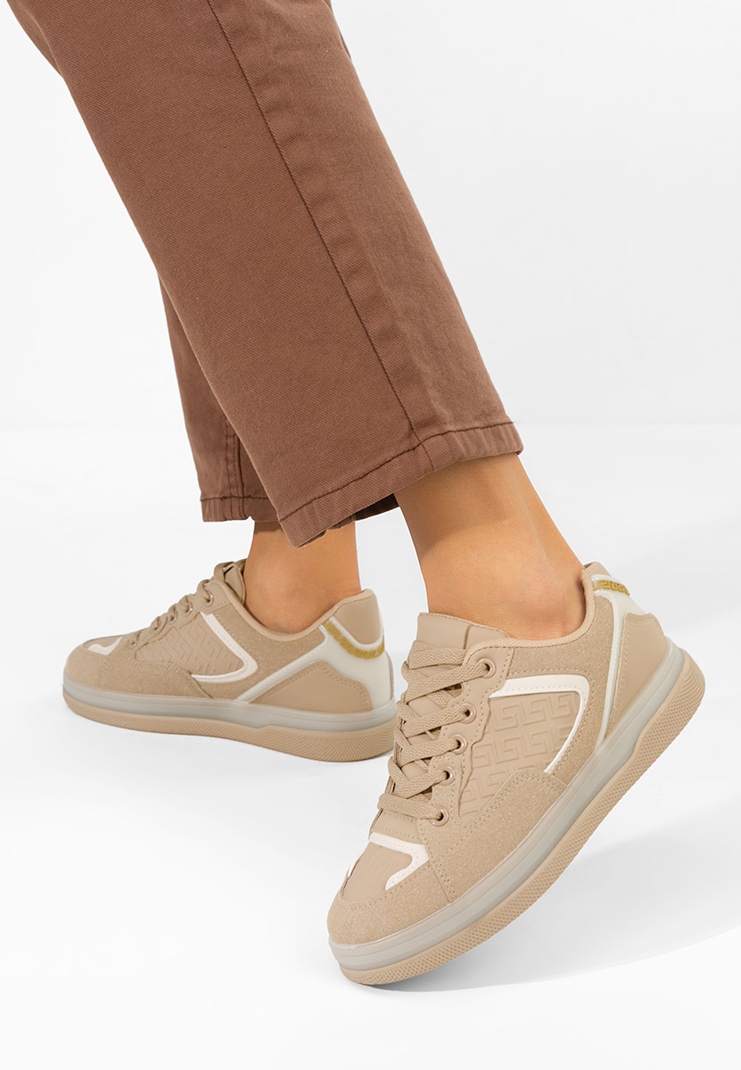 Khaki sneakersy damskie Seraia