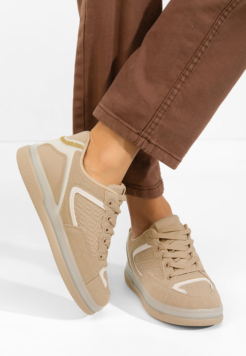 Khaki sneakersy damskie Seraia