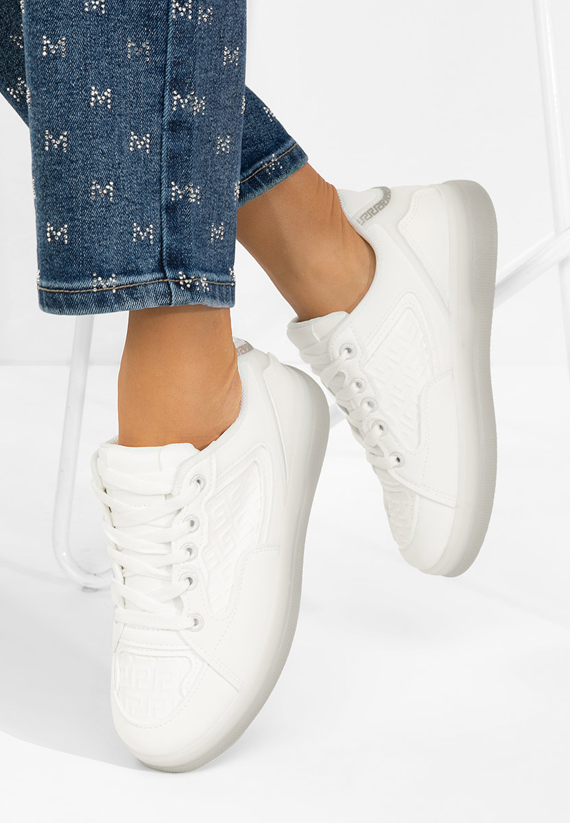 Białe sneakersy damskie Seraia