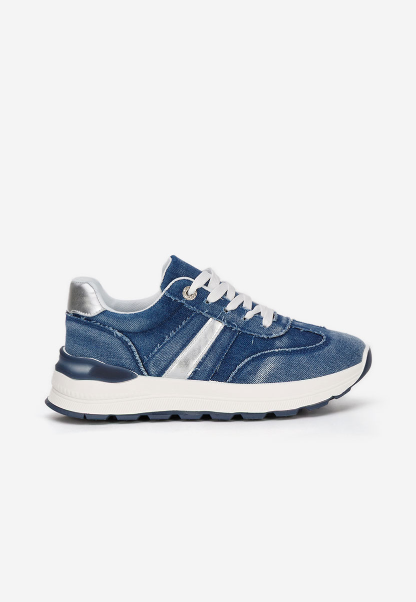 Granatowe sneakersy damskie Elenya