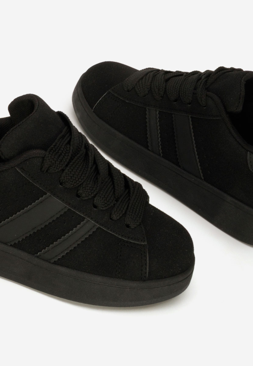 Czarne sneakersy damskie Antoneta V2