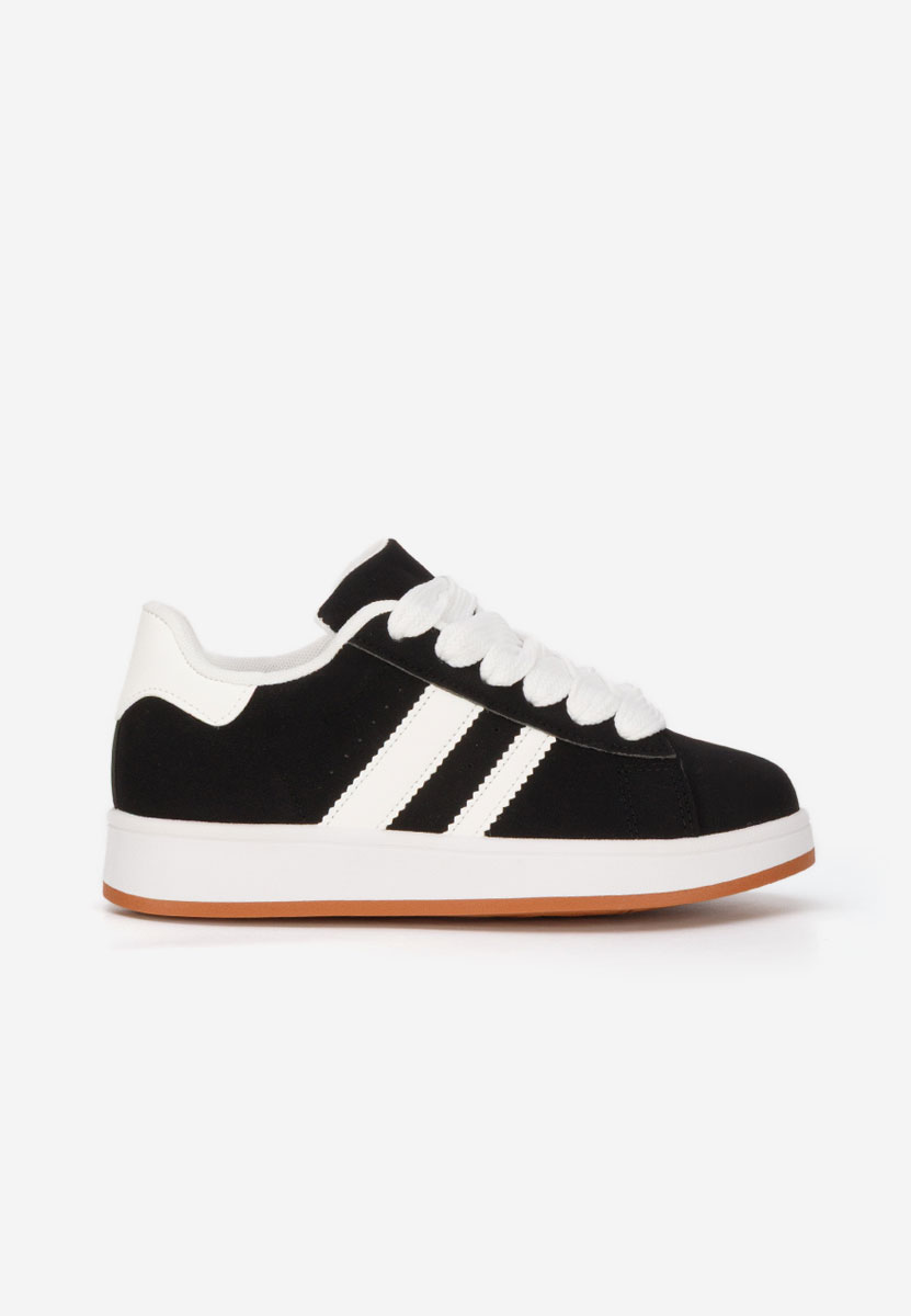 Czarne sneakersy damskie Antoneta