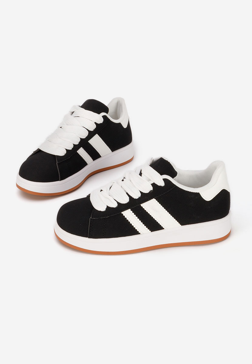 Czarne sneakersy damskie Antoneta