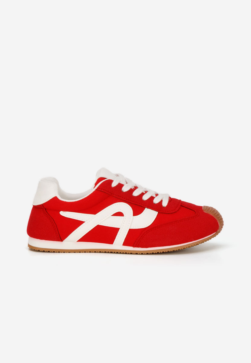 Czerwone sneakersy damskie Kalindia